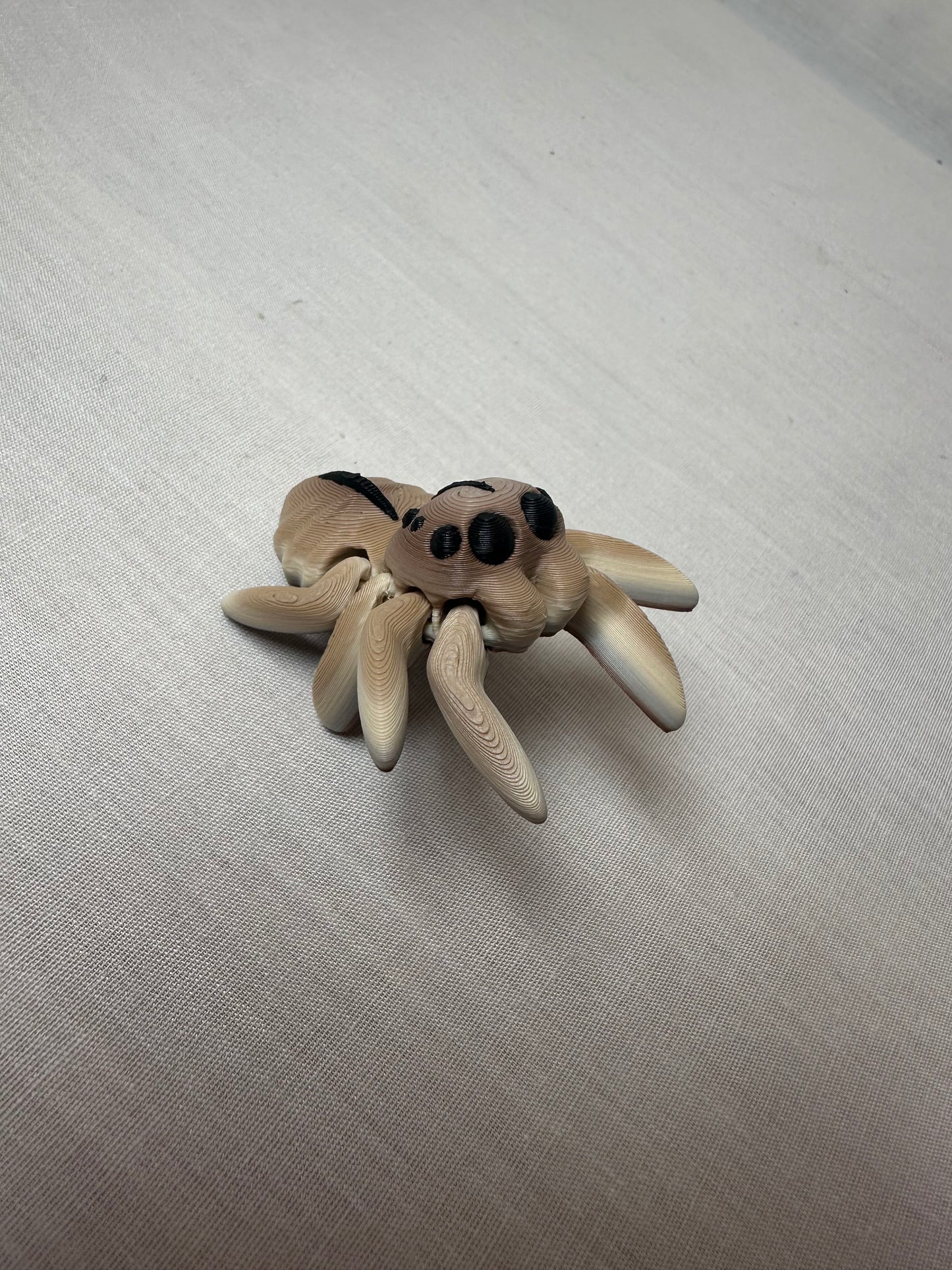 3D Printed Baby Jumping Spider Decorative Figurine