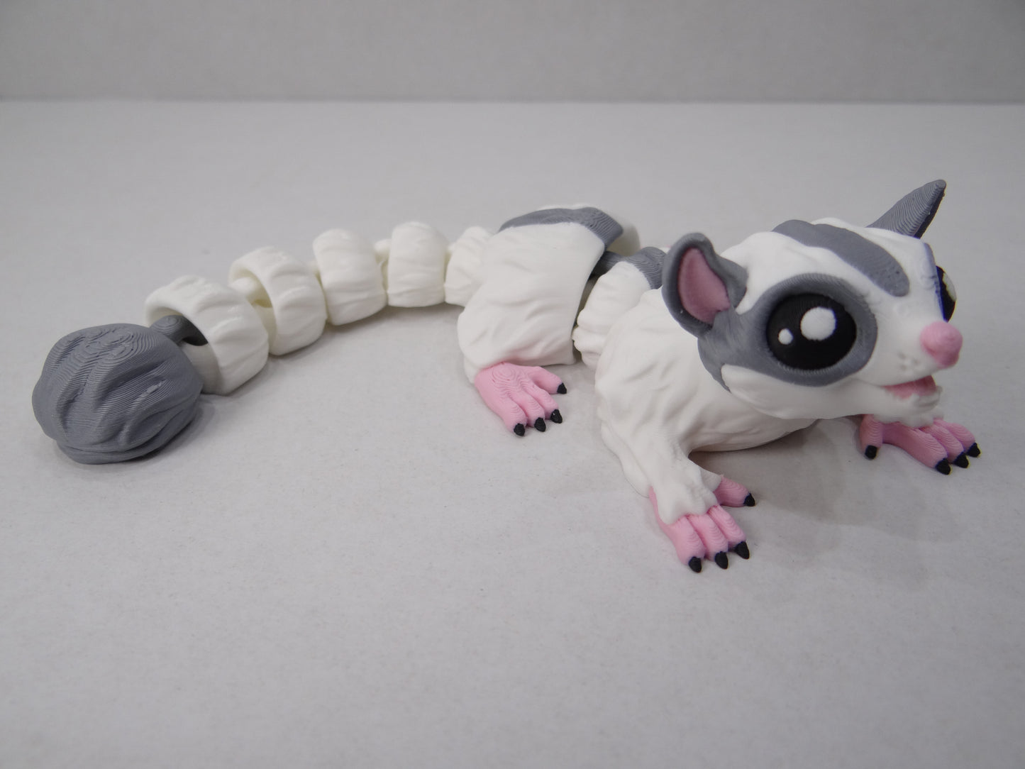 3D Printed Articulating Magnetic Sugar Glider – Cute Poseable Animal Gift