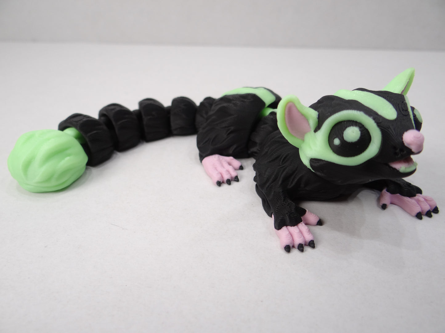 3D Printed Articulating Magnetic Sugar Glider – Cute Poseable Animal Gift