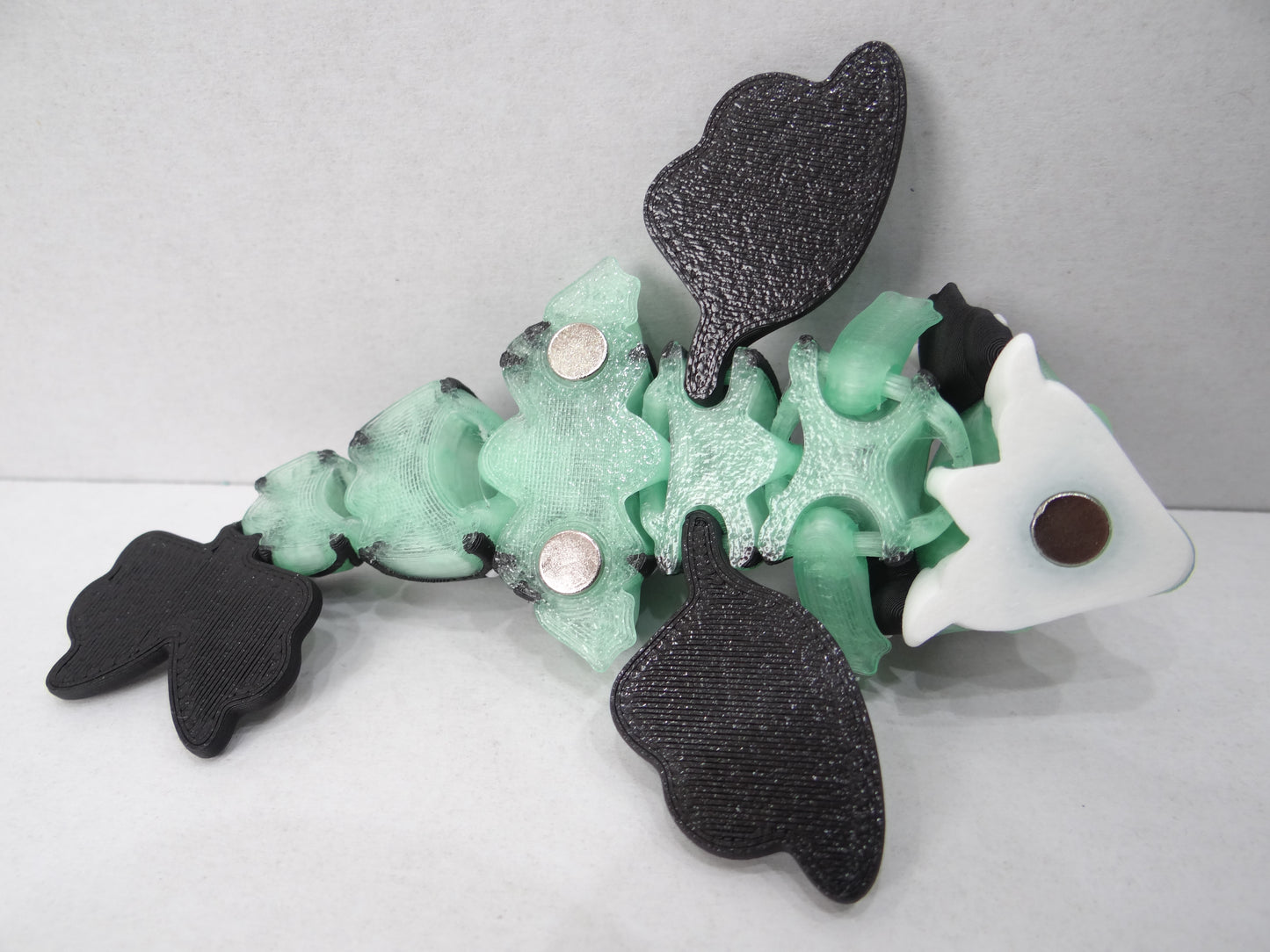 3D Printed Magnetic Baby Butterfly Dragon – Articulating Fantasy Creature