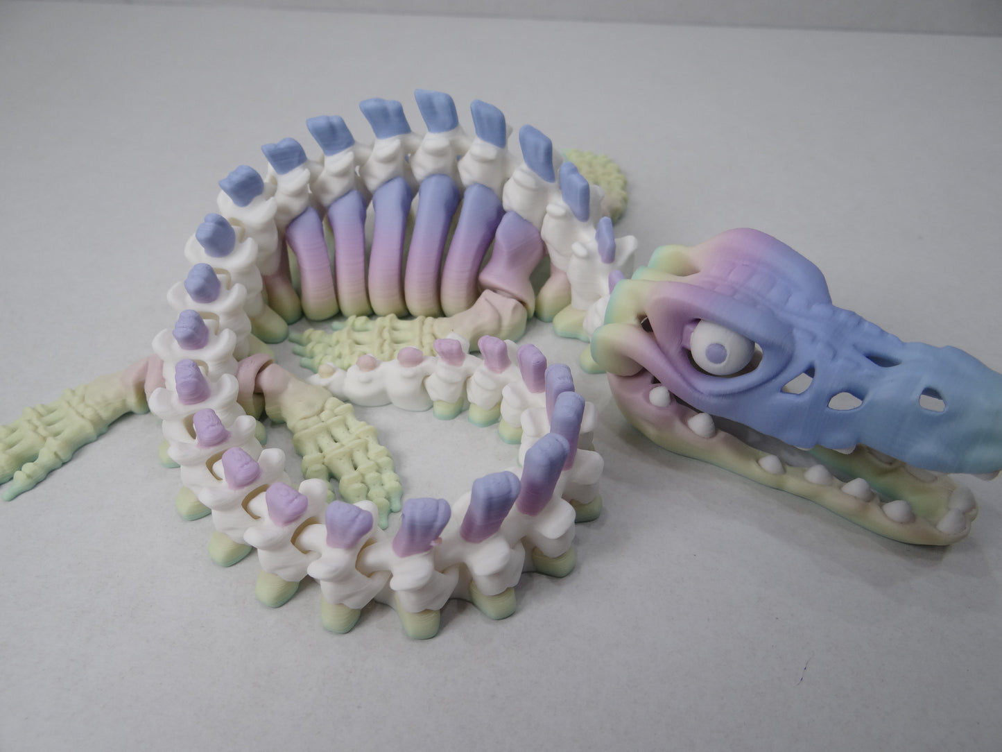 Articulating Skeleton Mosasaurus – 3D Printed Prehistoric Ocean Dragon