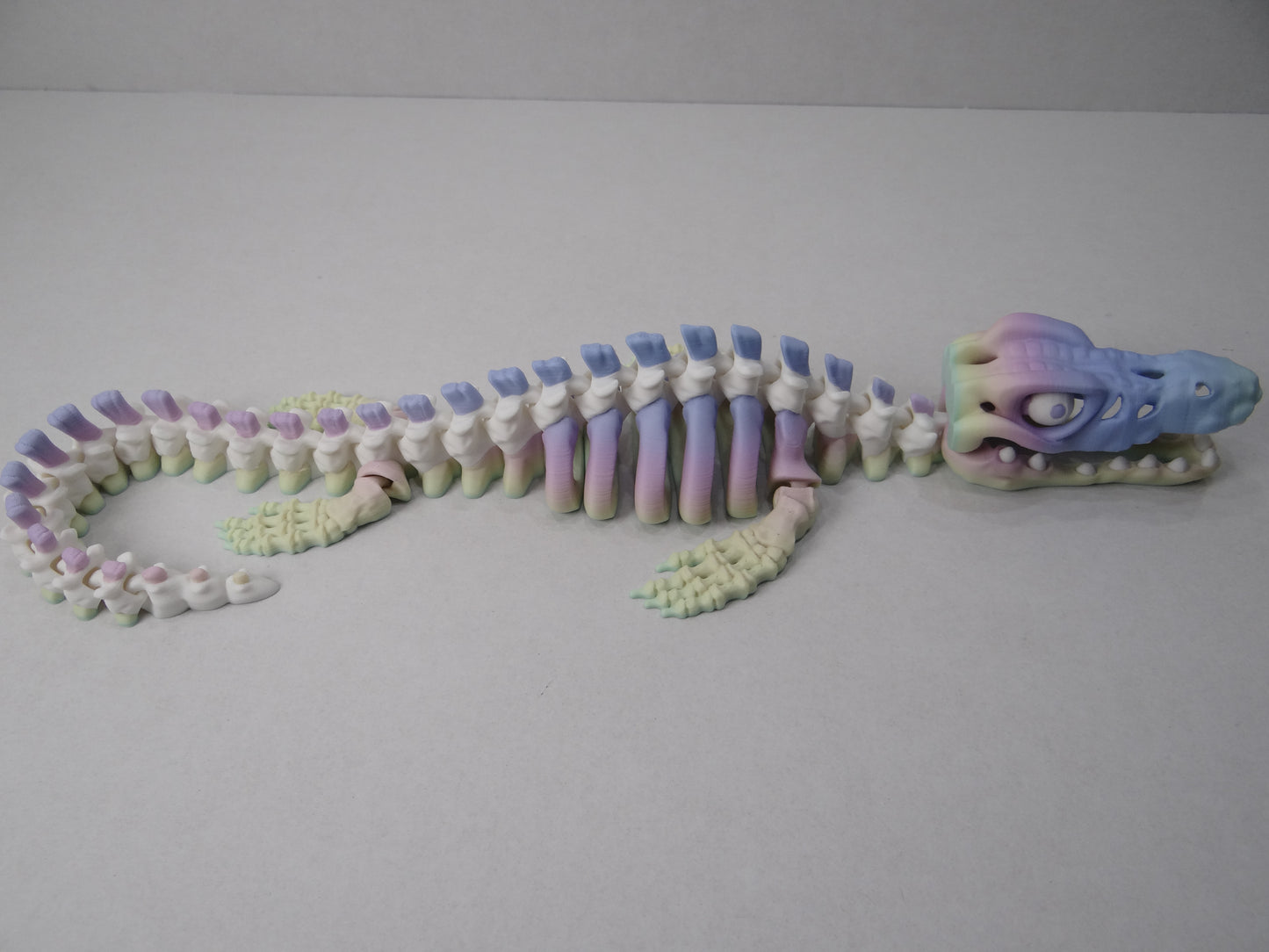 Articulating Skeleton Mosasaurus – 3D Printed Prehistoric Ocean Dragon