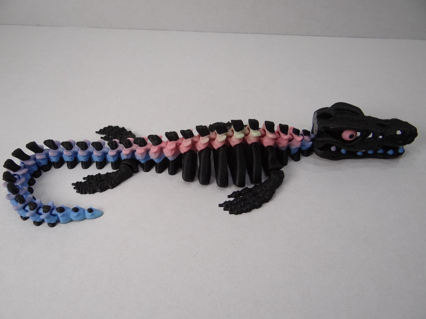 Articulating Skeleton Mosasaurus – 3D Printed Prehistoric Ocean Dragon