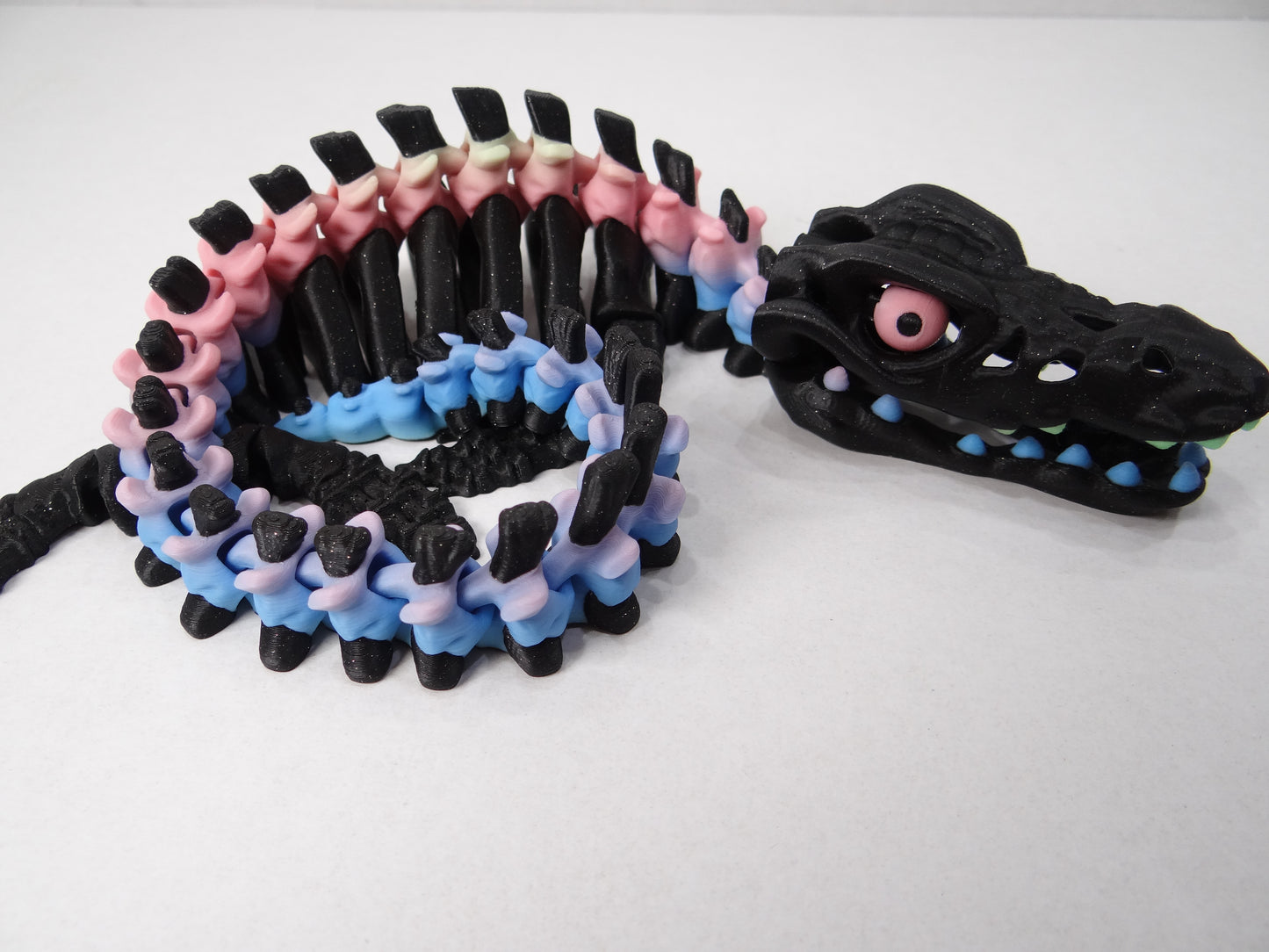 Articulating Skeleton Mosasaurus – 3D Printed Prehistoric Ocean Dragon