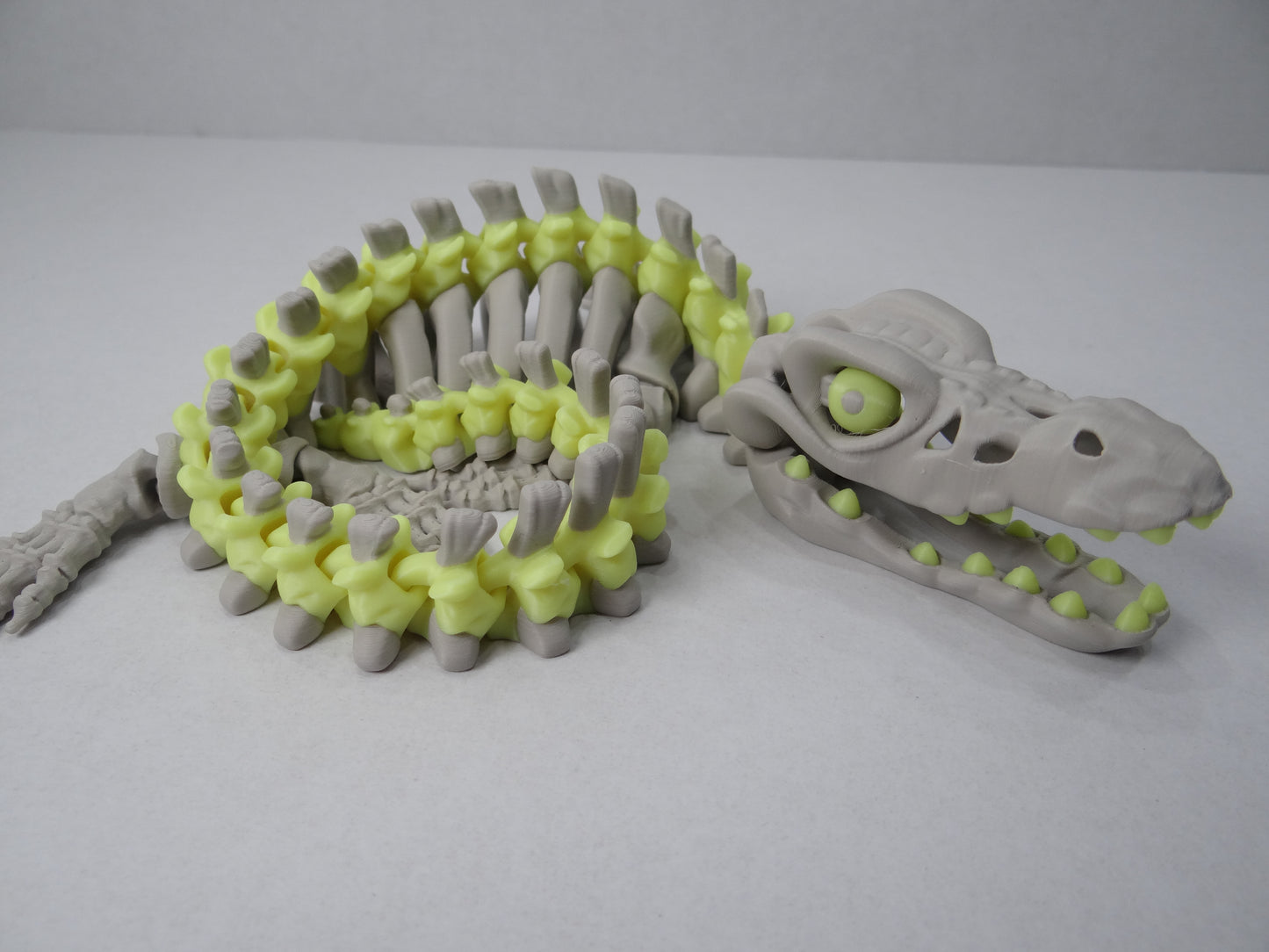 Articulating Skeleton Mosasaurus – 3D Printed Prehistoric Ocean Dragon