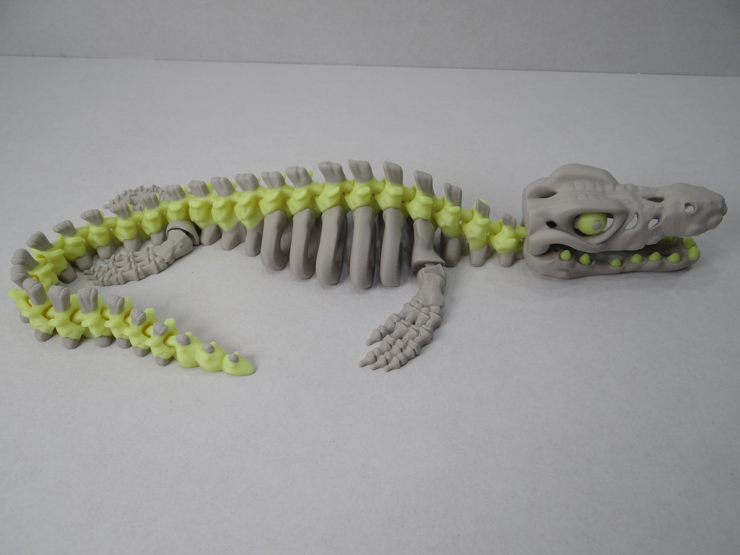 Articulating Skeleton Mosasaurus – 3D Printed Prehistoric Ocean Dragon