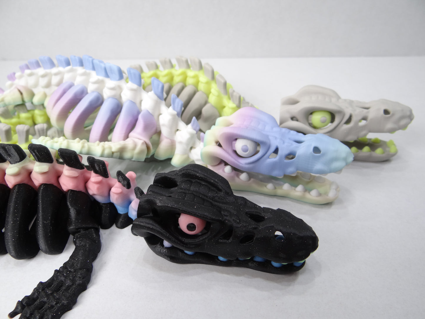 Articulating Skeleton Mosasaurus – 3D Printed Prehistoric Ocean Dragon