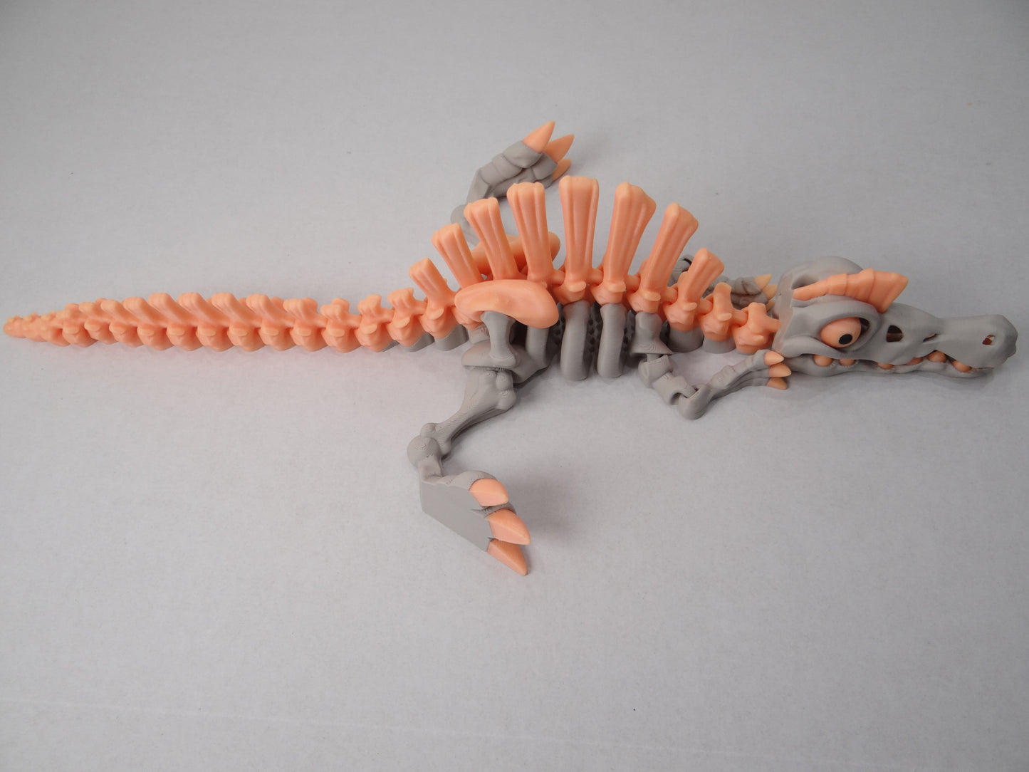 Articulating Skeleton Spinosaurus – 3D Printed Dinosaur Fossil Collectible