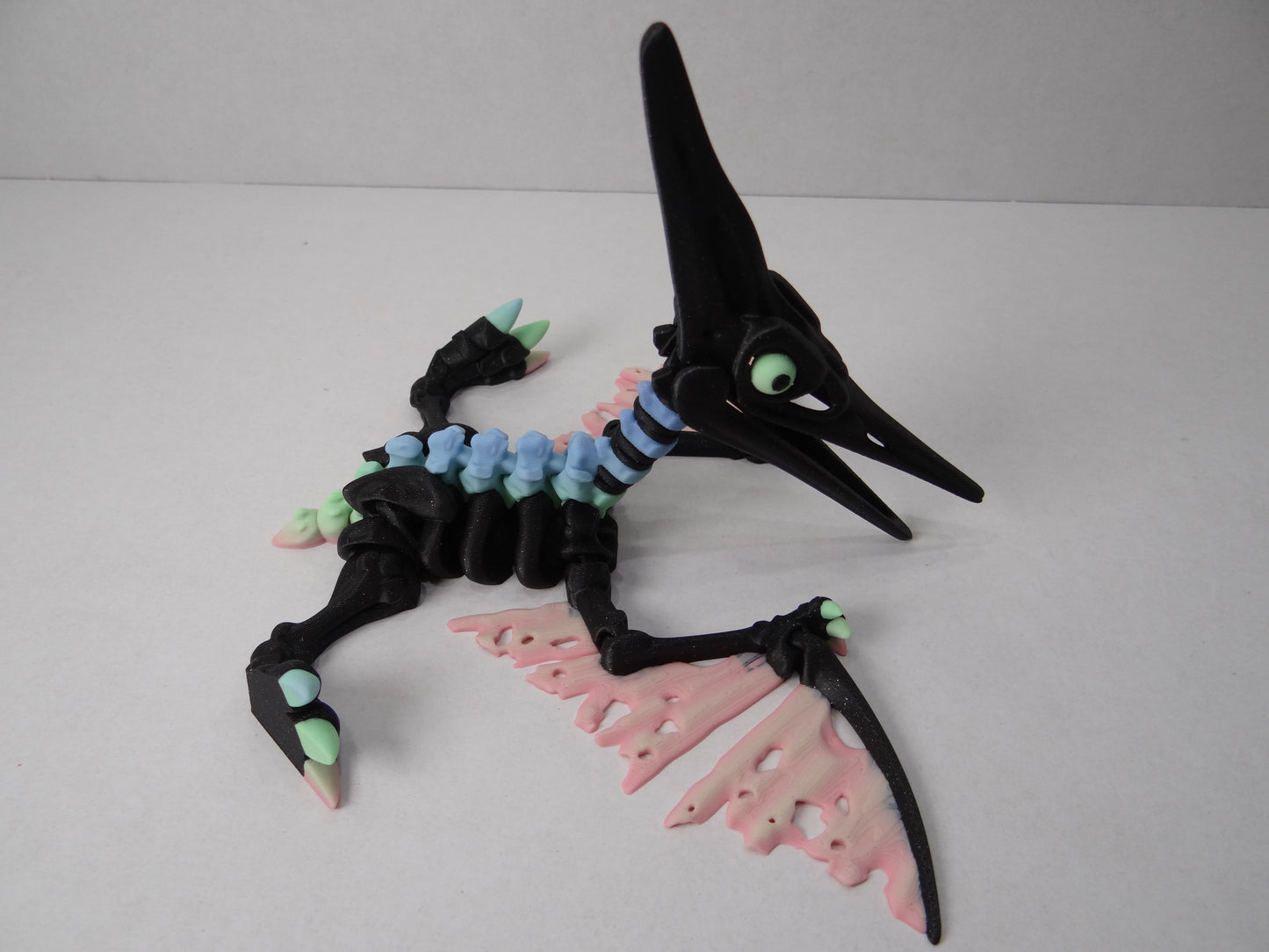 Articulating Skeleton Pteranodon – 3D Printed Prehistoric Flying Reptile