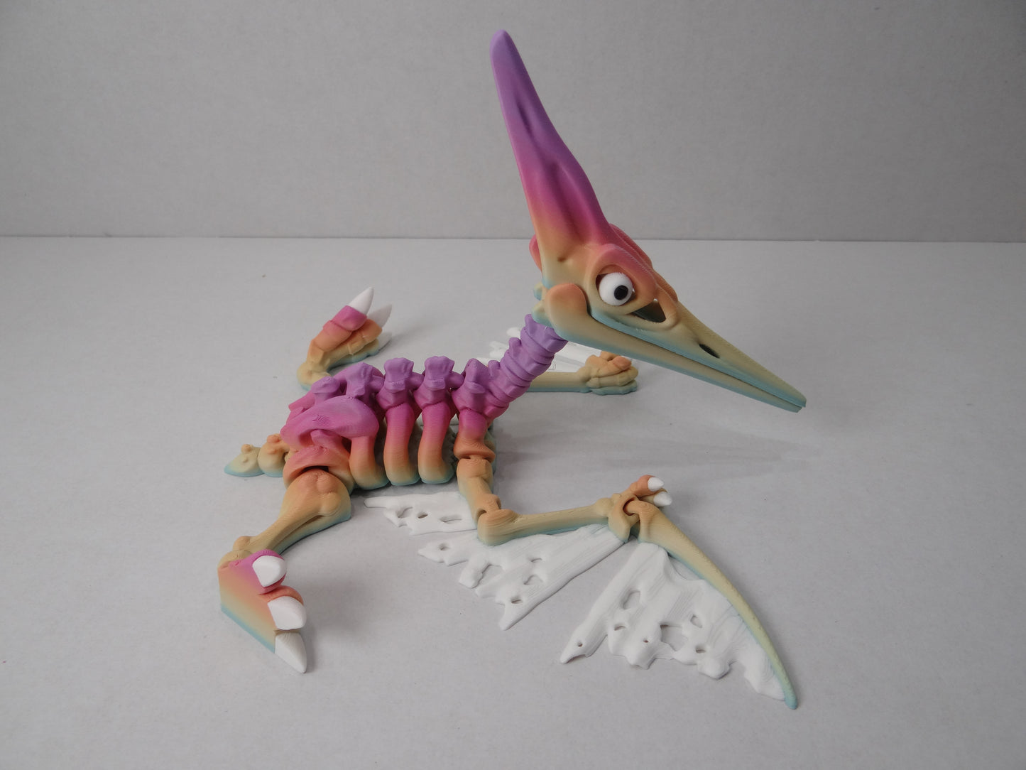 Articulating Skeleton Pteranodon – 3D Printed Prehistoric Flying Reptile