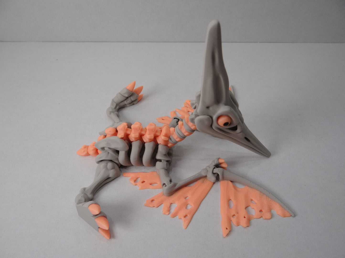 Articulating Skeleton Pteranodon – 3D Printed Prehistoric Flying Reptile
