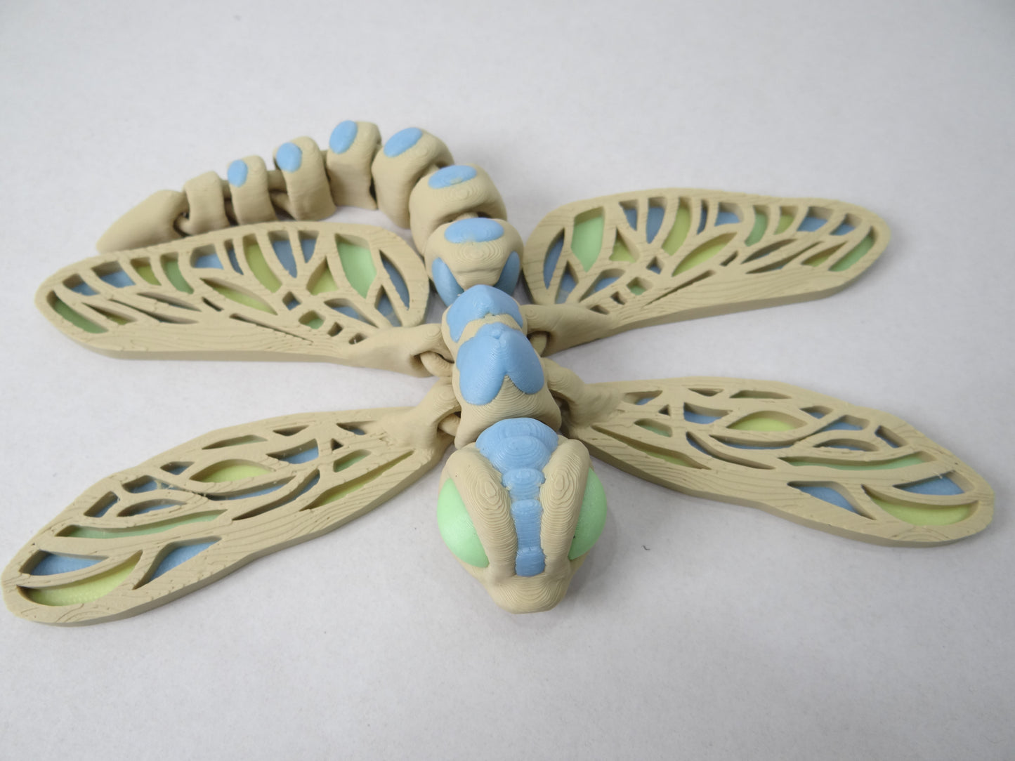 3D Printed Dragonfly – Articulating Insect – Unique Gift – Nature Inspired