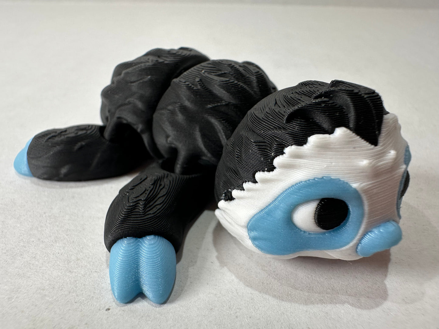 3D Articulating Sloth Decorative Figurine Fidget with Magnets