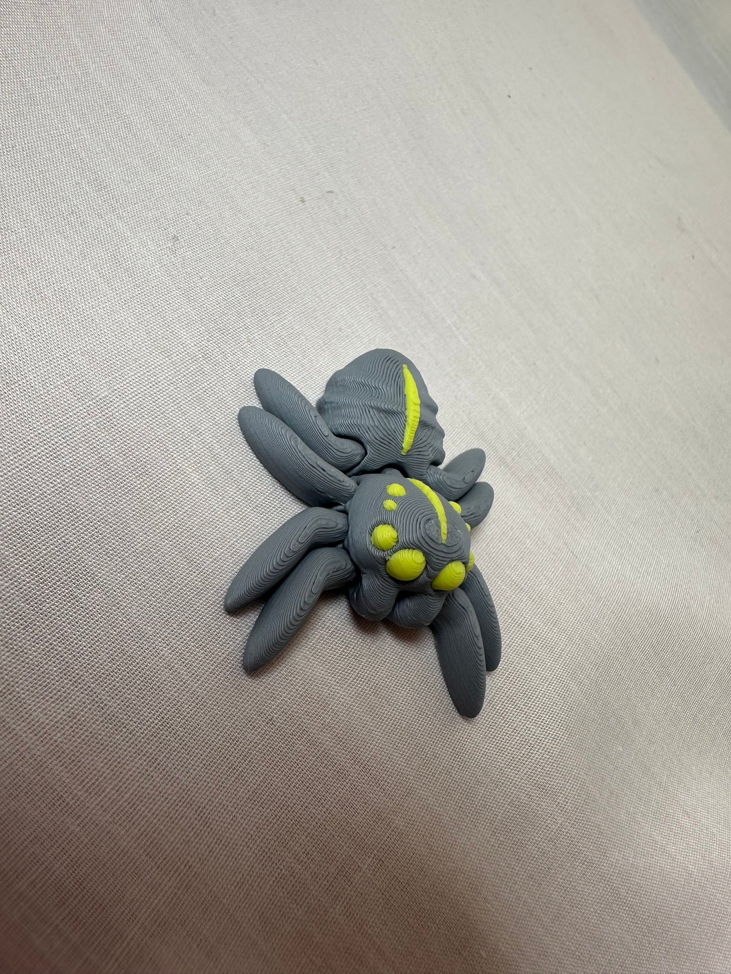 3D Printed Baby Jumping Spider Decorative Figurine