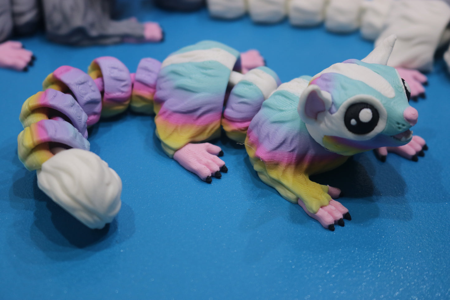 3D Printed Articulating Magnetic Sugar Glider – Cute Poseable Animal Gift
