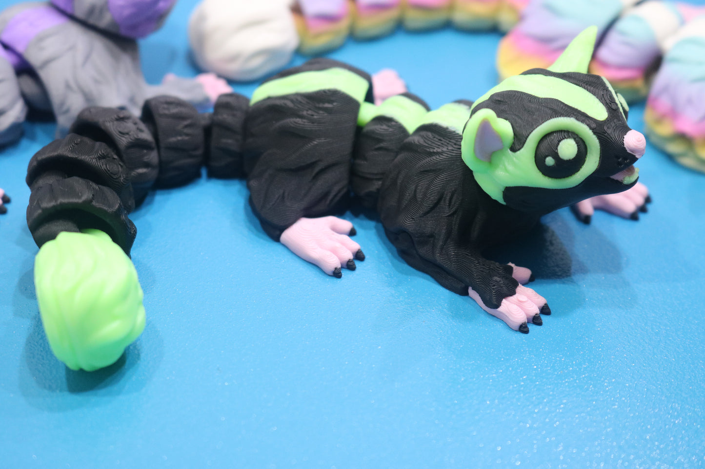 3D Printed Articulating Magnetic Sugar Glider – Cute Poseable Animal Gift