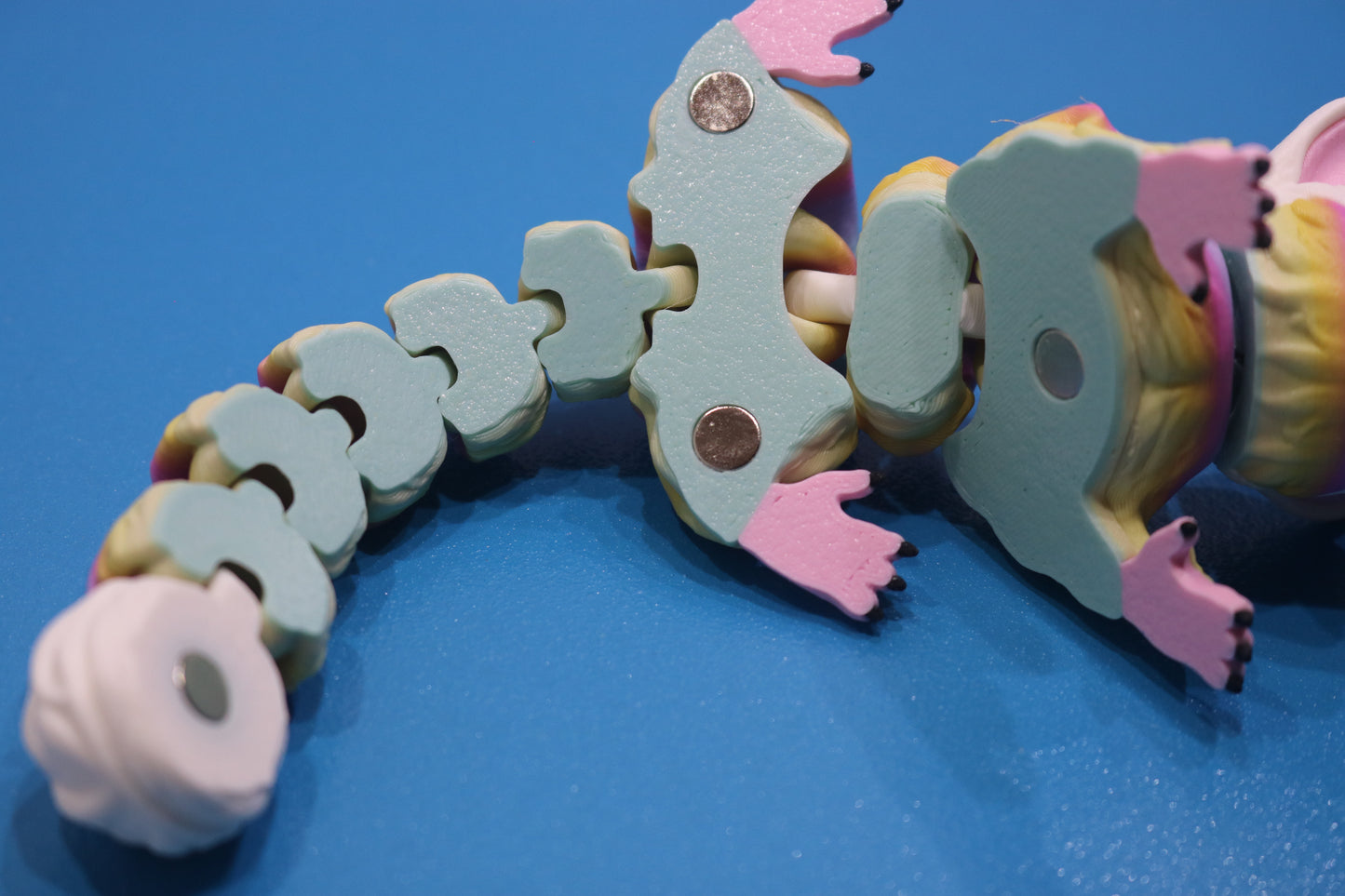 3D Printed Articulating Magnetic Sugar Glider – Cute Poseable Animal Gift