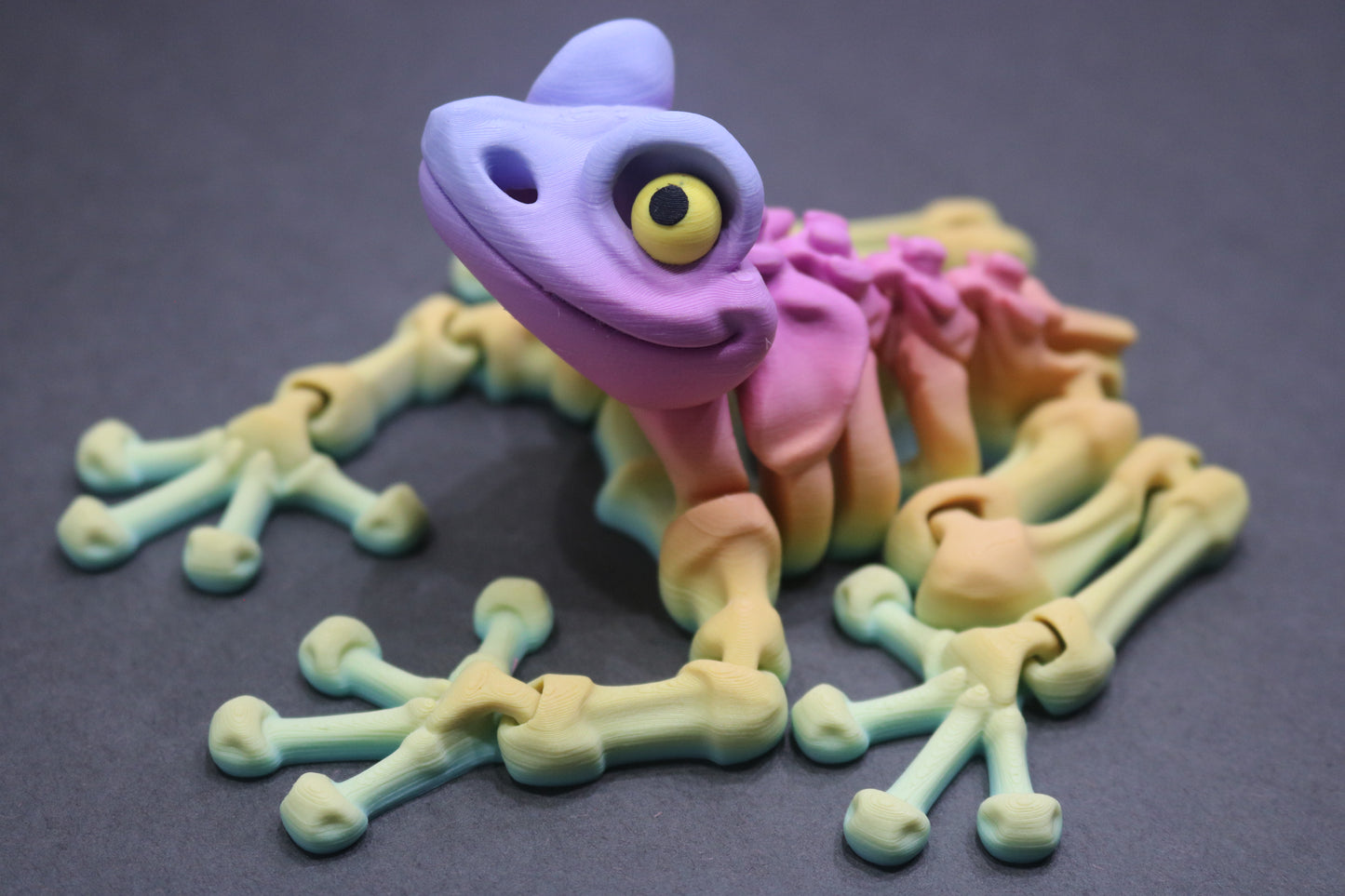 3D Printed Articulating Magnetic Skeleton Frogs – Spooky & Fun Decor