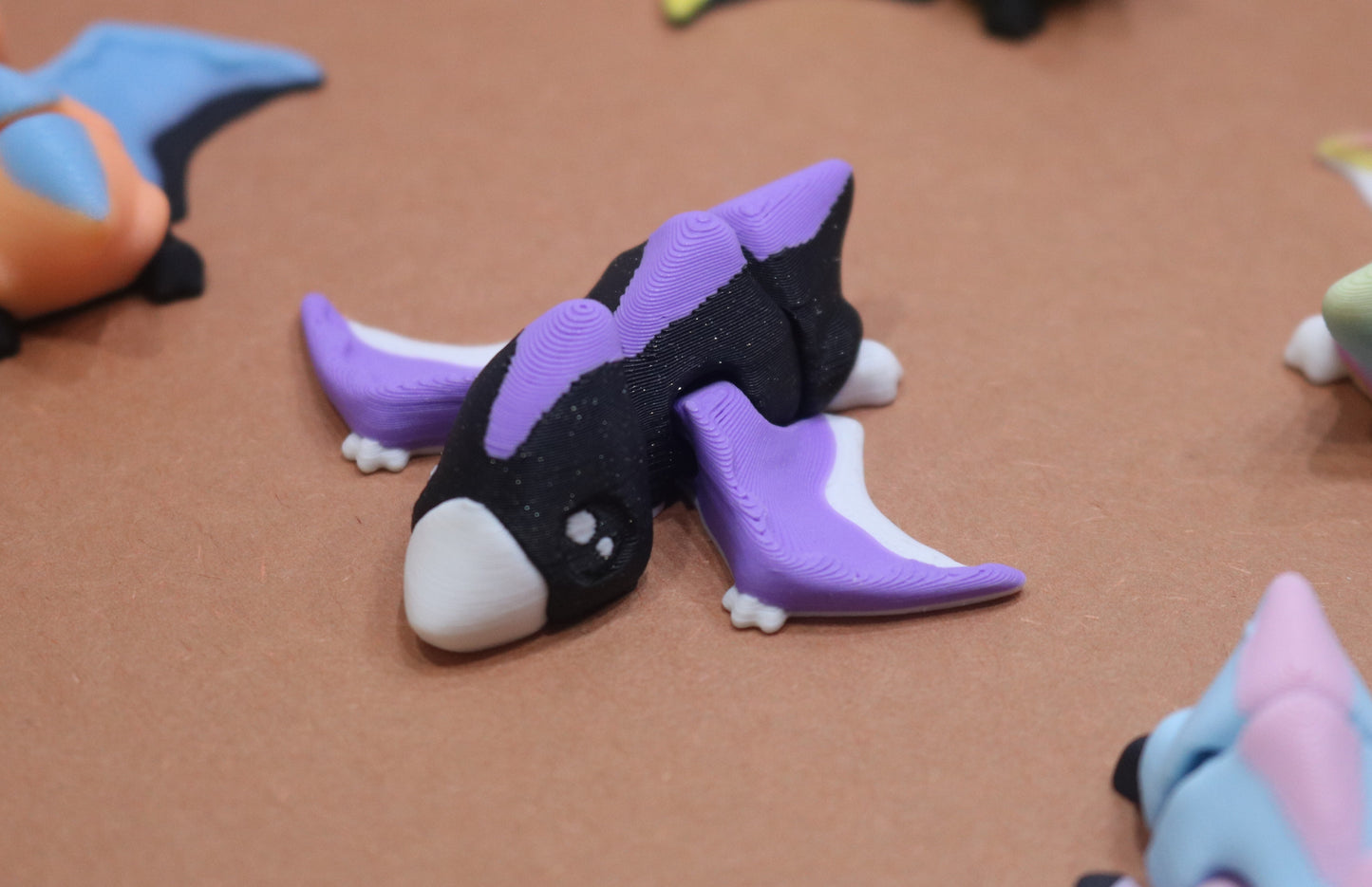 3D Printed Magnetic Articulating Tiny Pteranodon – Cute Dino Fridge Decor