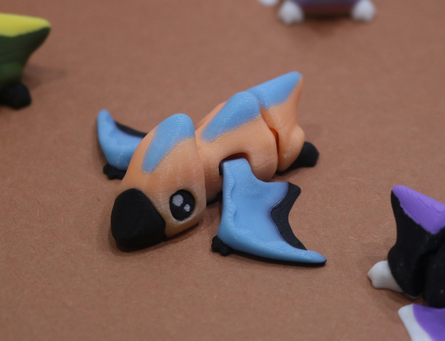 3D Printed Magnetic Articulating Tiny Pteranodon – Cute Dino Fridge Decor