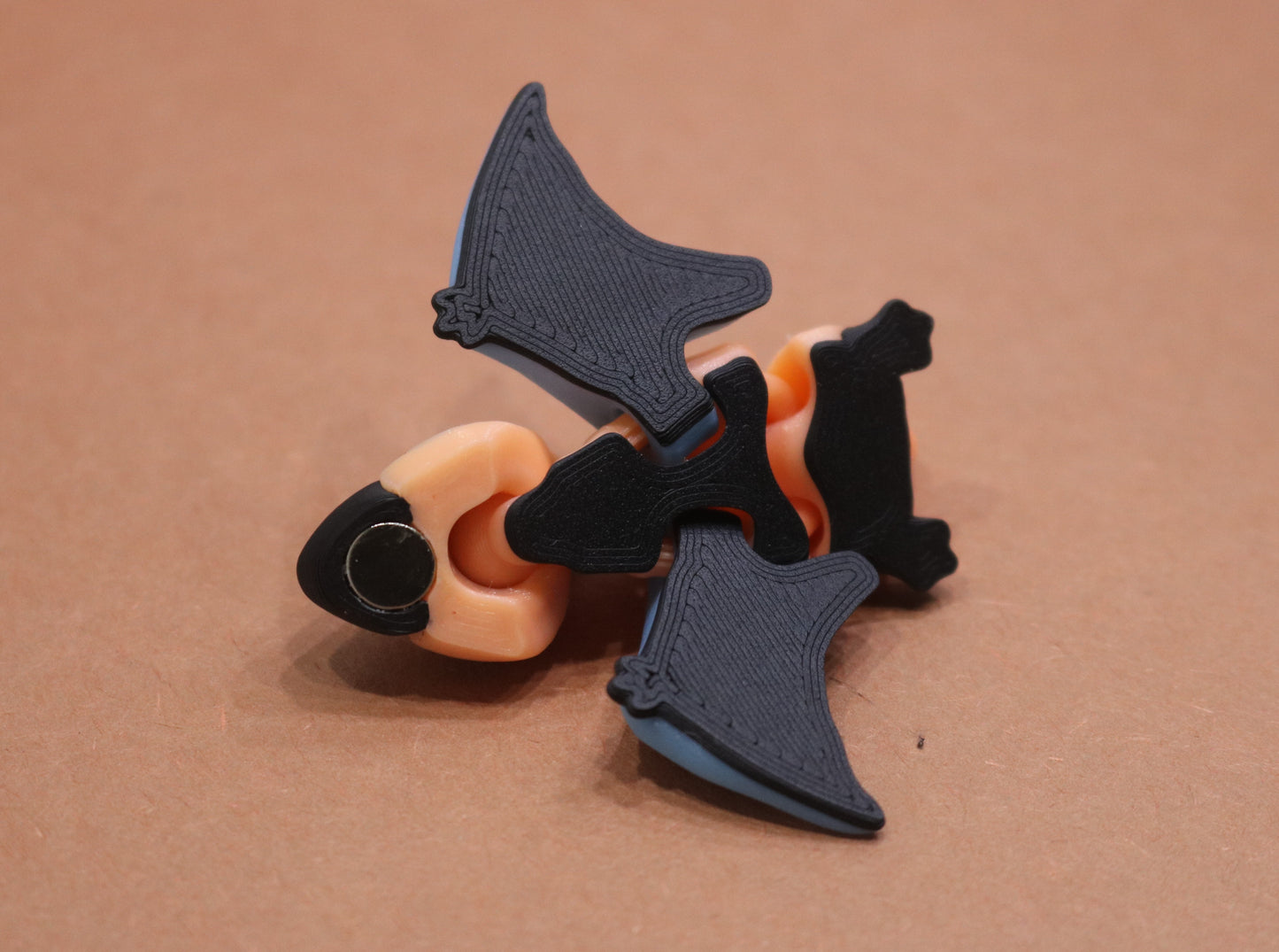 3D Printed Magnetic Articulating Tiny Pteranodon – Cute Dino Fridge Decor