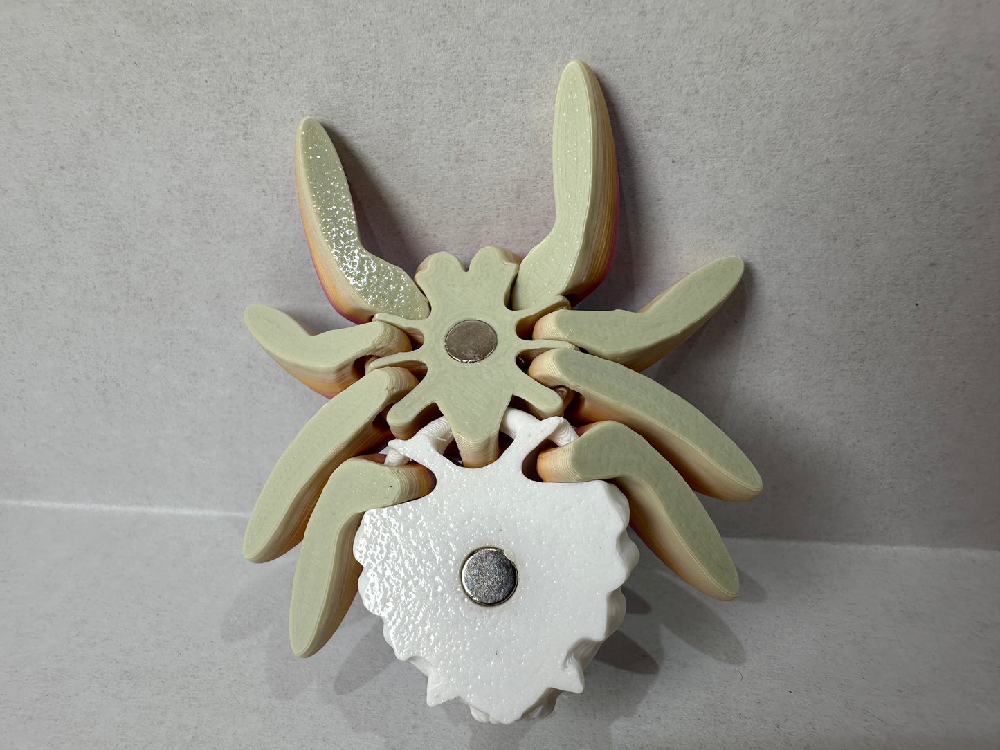 3D Printed Articulating Magnetic Halloween Spider Decorative Figurines