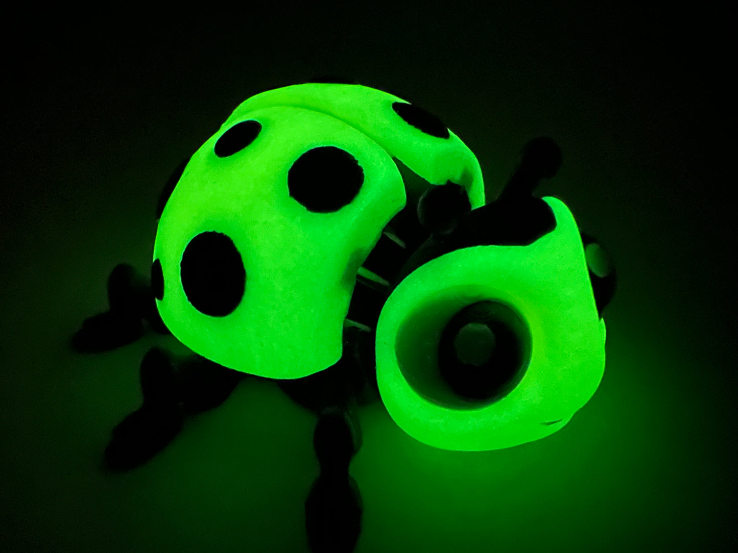 3D Printed Articulating Magnetic Ladybug – Colorful Fridge or Desk Decor