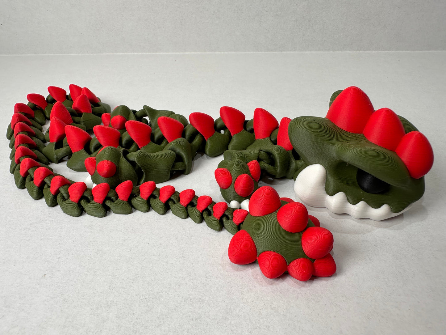 3D Printed Articulating Shadow Dragon – Mystical Fantasy Decor or Gift