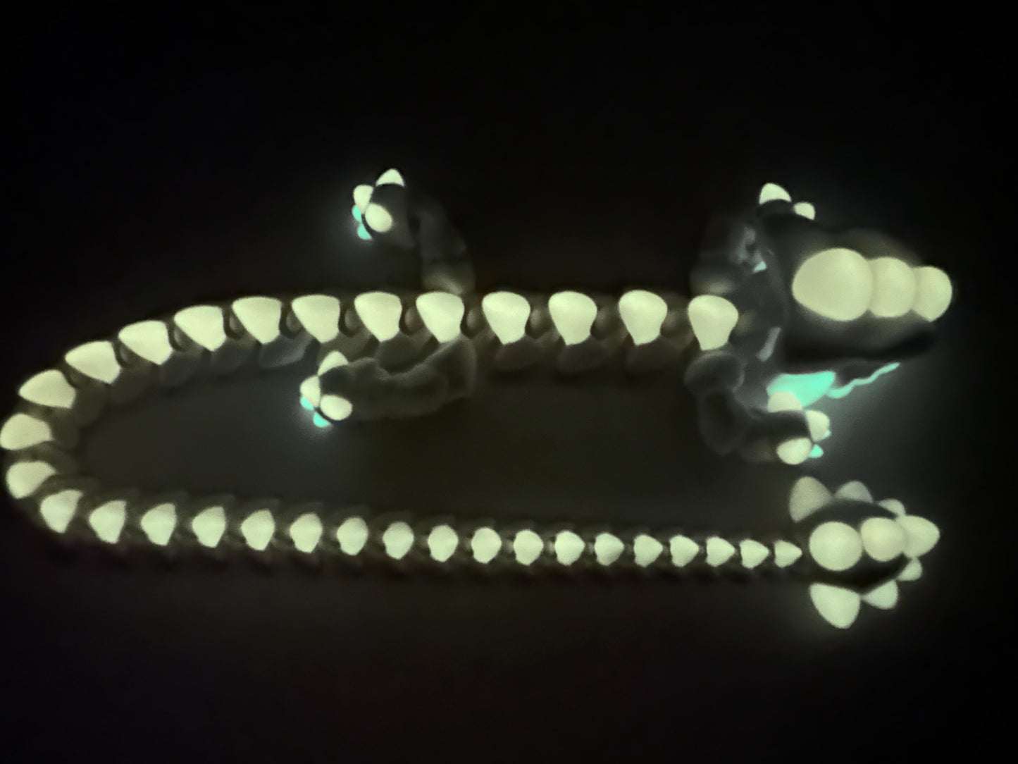 3D Printed Articulating Shadow Dragon – Mystical Fantasy Decor or Gift