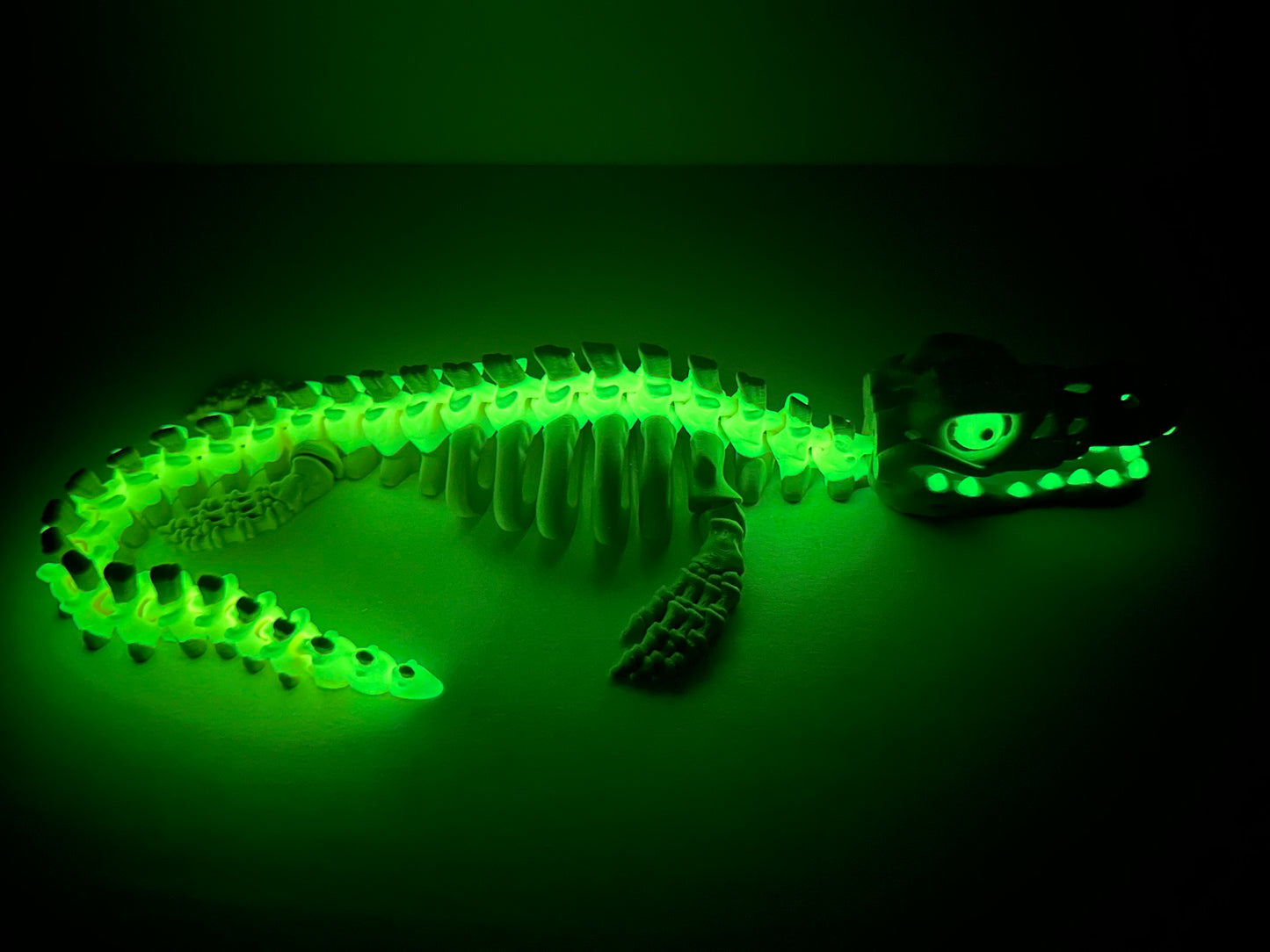 Articulating Skeleton Mosasaurus – 3D Printed Prehistoric Ocean Dragon