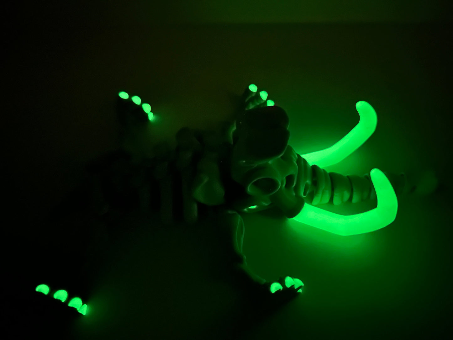 Articulated Mammoth Skeleton – 3D Printed Ice Age Fossil Display Piece