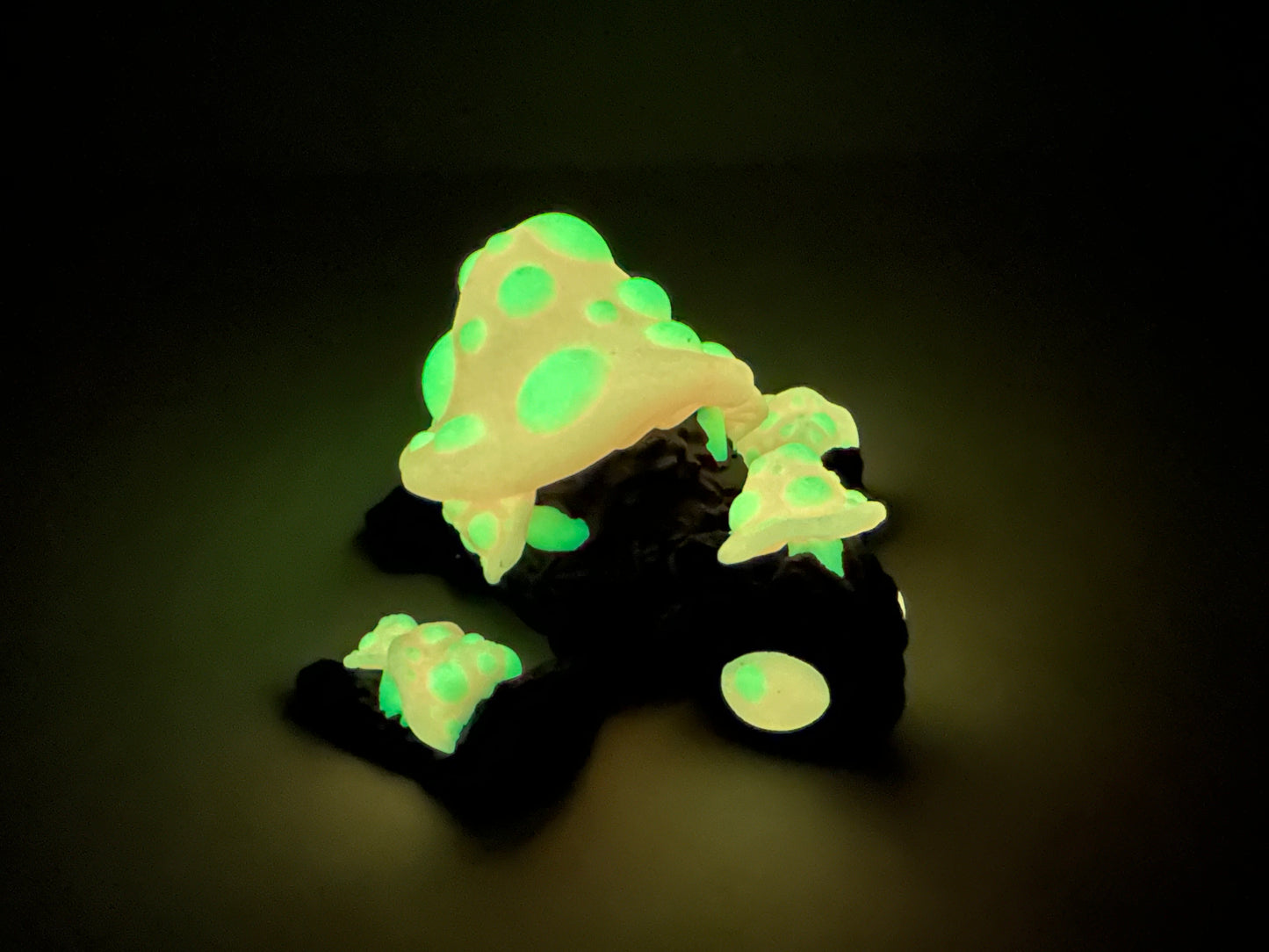 3D Printed Magnetic Mushroom Turtle – Articulating Poseable Fantasy Desk Pet