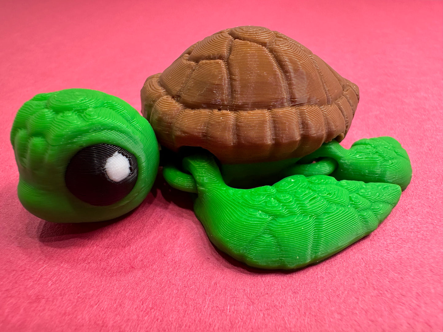 3D Printed Articulating Sea Turtles – Ocean-Inspired Poseable Decor