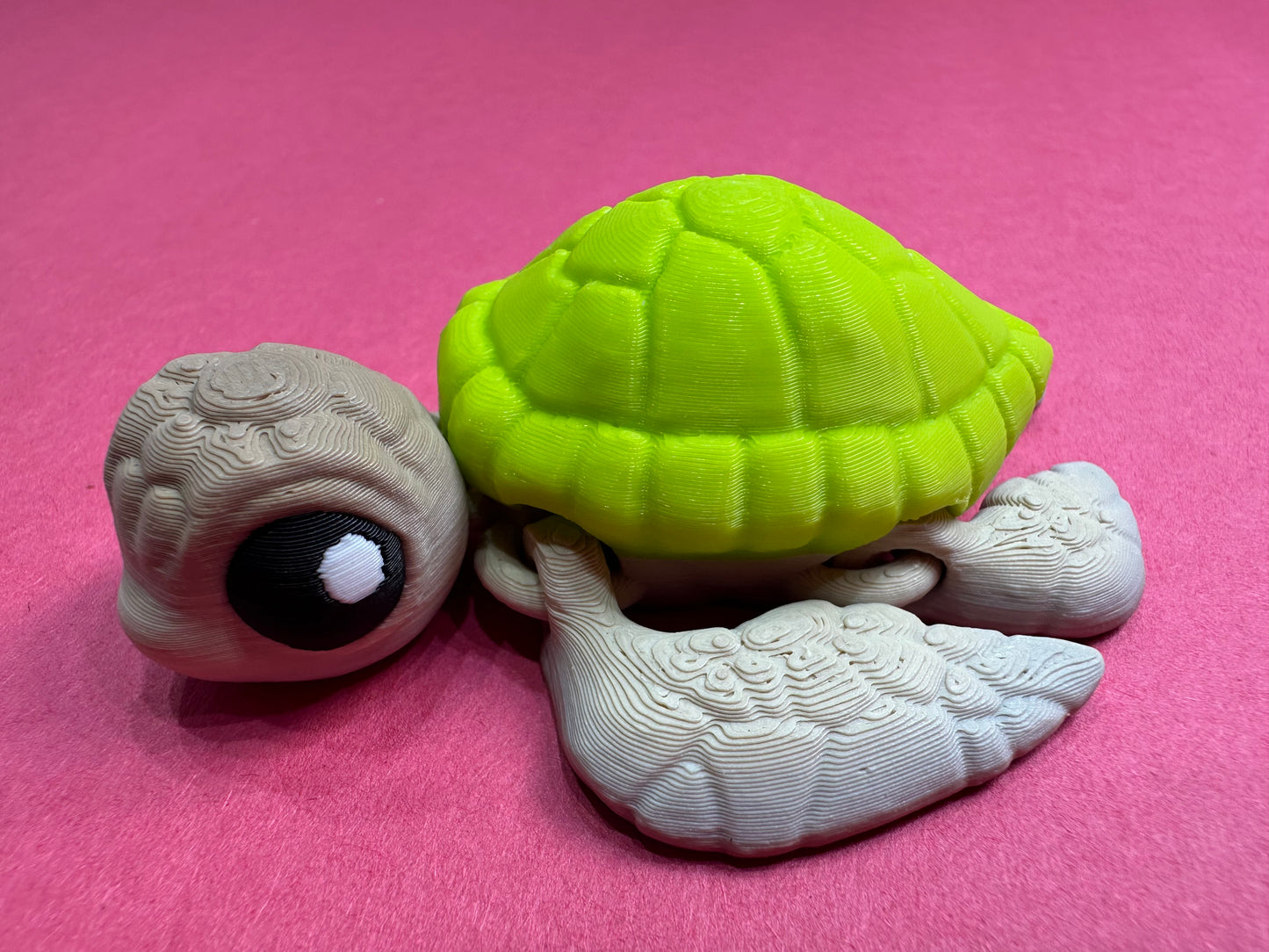 3D Printed Articulating Sea Turtles – Ocean-Inspired Poseable Decor