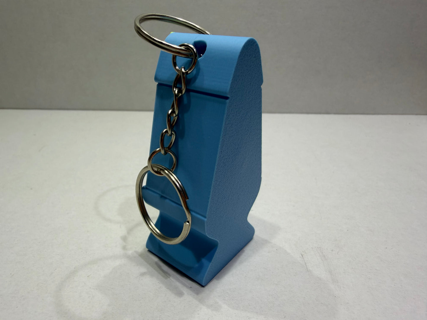 3D Printed Lava Lamp Clicker Keychain | Retro Fidget Accessory (Glow Option)