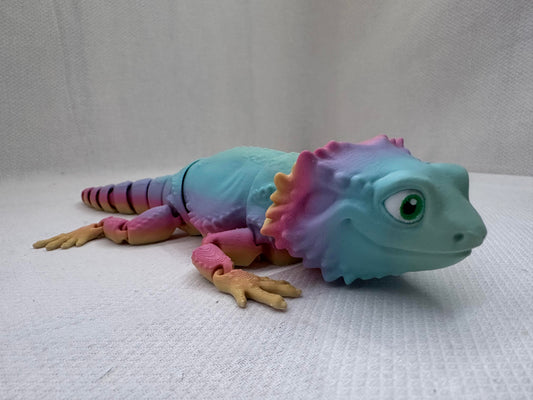 3D Printed Bearded Dragon Display Figurine